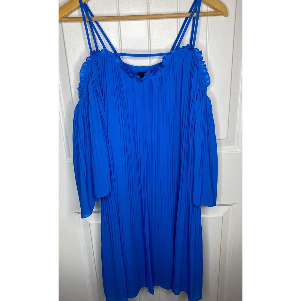 ASOS River Island beautiful blue pleated dress 6 - Picture 7 of 7